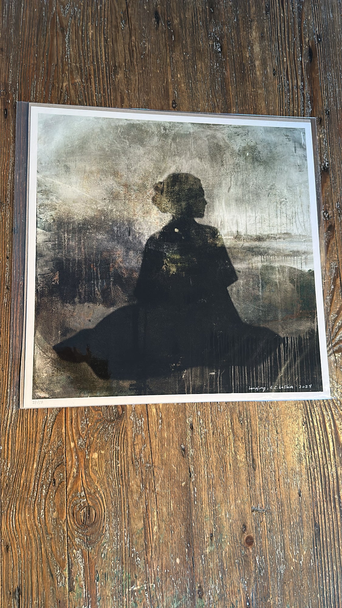 "Longing" str 40 x 40 cm