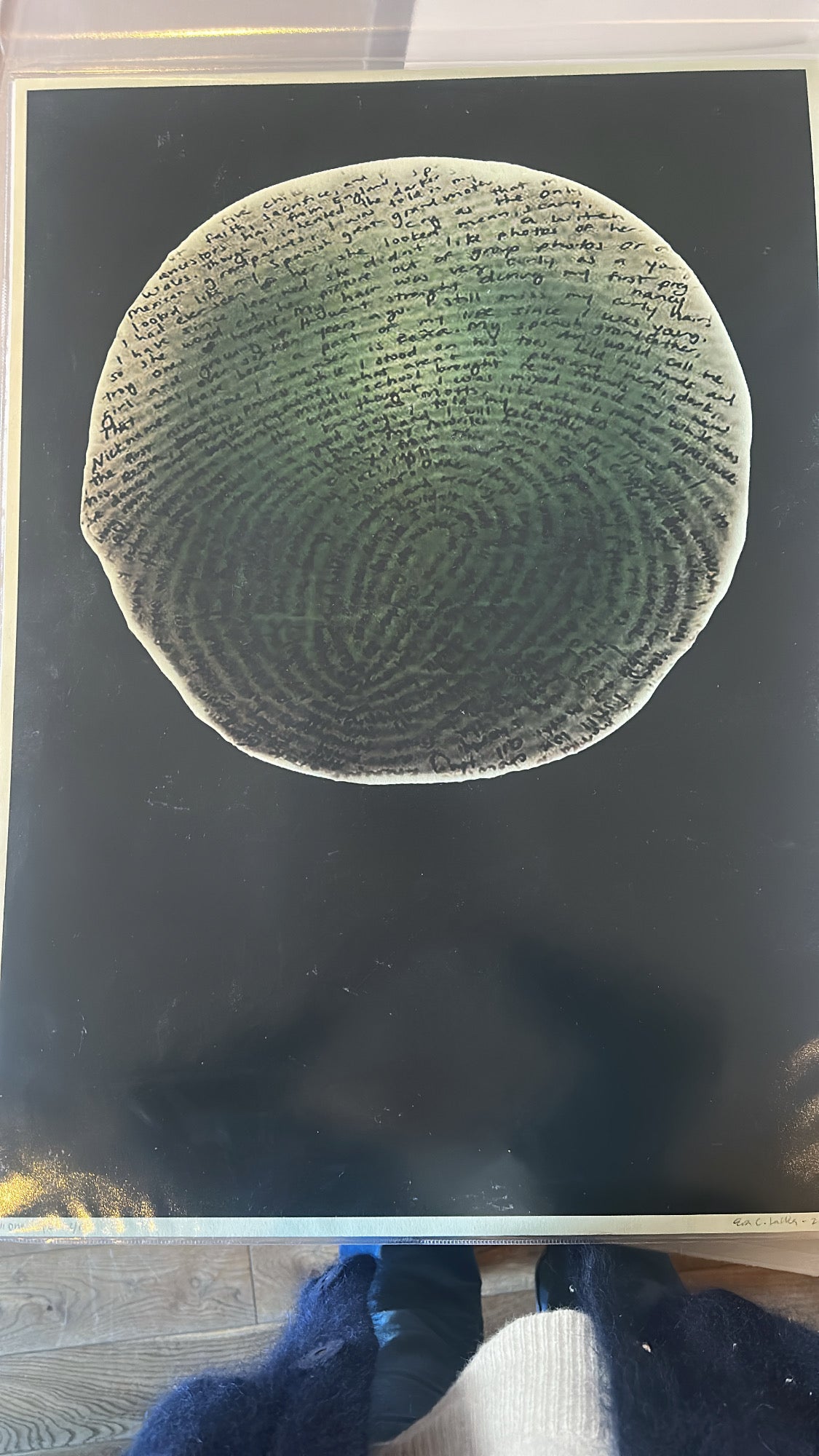 "All the things we said", 50 x 50 cm