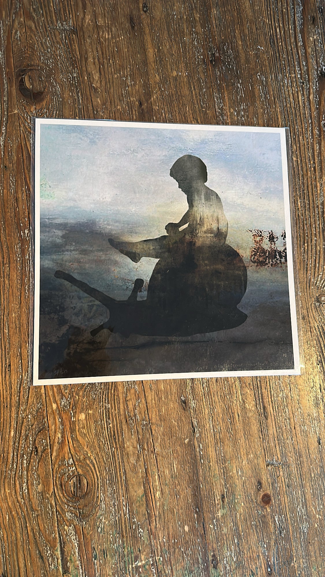 "Lonesome traveller" I str 30 x 30 cm