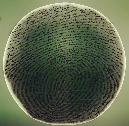 "All the things we said", 50 x 50 cm