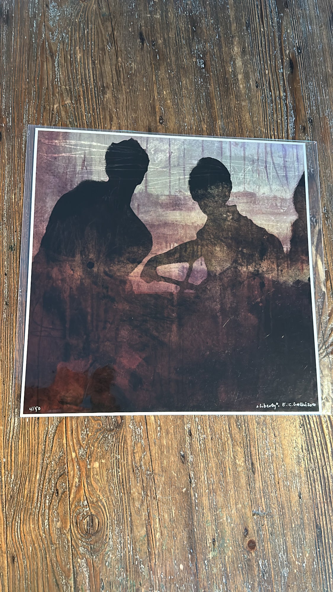 "Liberty", 40 x 40 cm