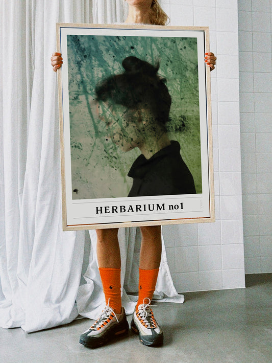 HERBARIUM NO 1, BESTSELLER, plakat, kunstplakat, Artposter, portrett, abstrakt