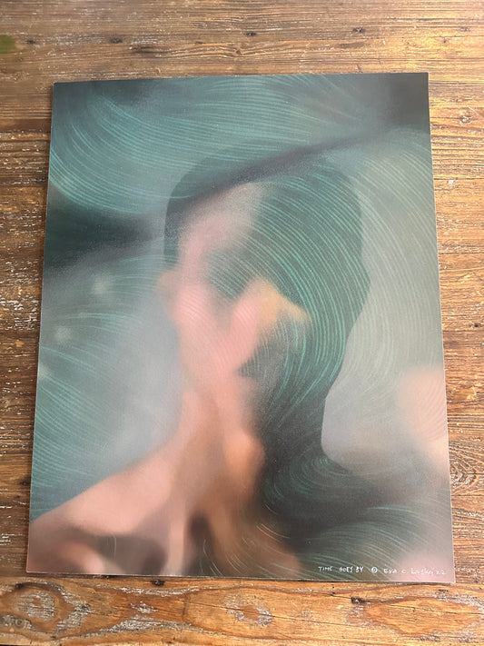 "Time goes by", 30 x 40 cm