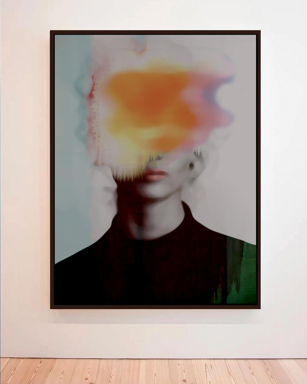 Eclipsed Gaze  - nummerert kunst trykk | Eva C. Laska