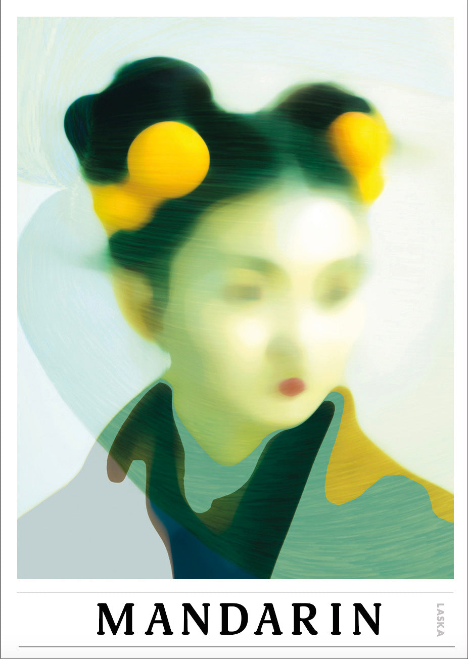 MANDARIN, BESTSELLER, Kunstplakat, Artposter, Portrett, Abstrakt
